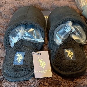 U.S. Polo Assn. Black Loafers & Slip-Ons